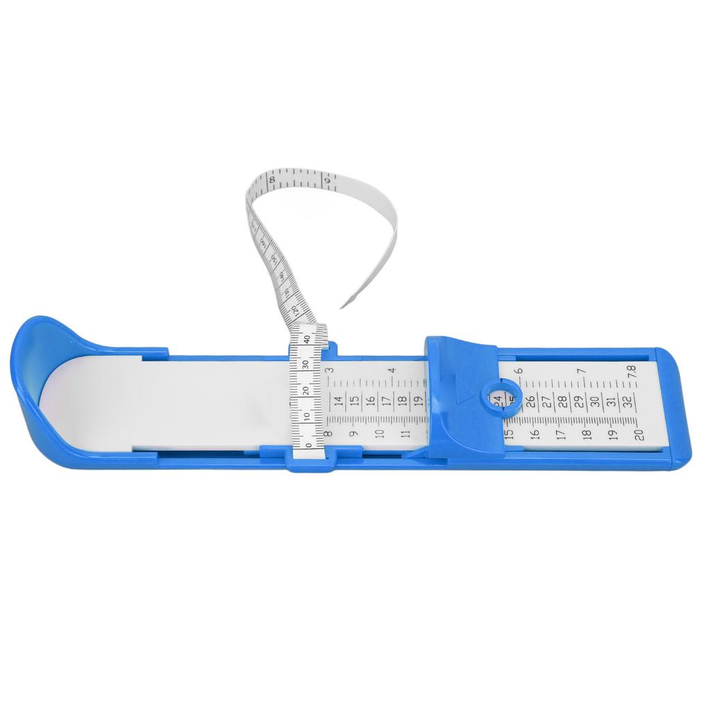 Feet Length Measuring Ruler Multifunction Accurate Shoe Feet Measuring Ruler for Kids Blue