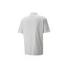 New PUMA Polo Shirt Unisex Light Mixed Gray 620371-04