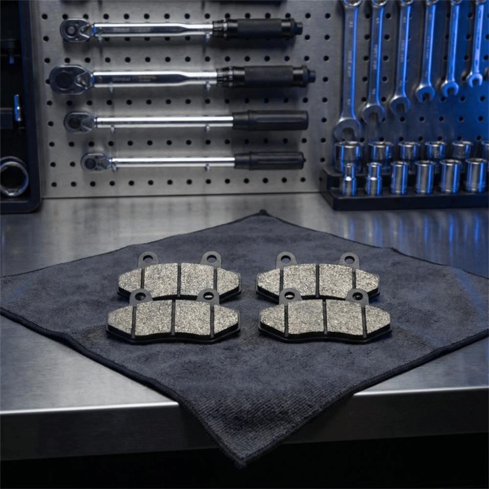 2 Pairs 7.7x4.2cm Electric Scooter Brake Pad Electric Motorcycle Brake Pad Electric Bike