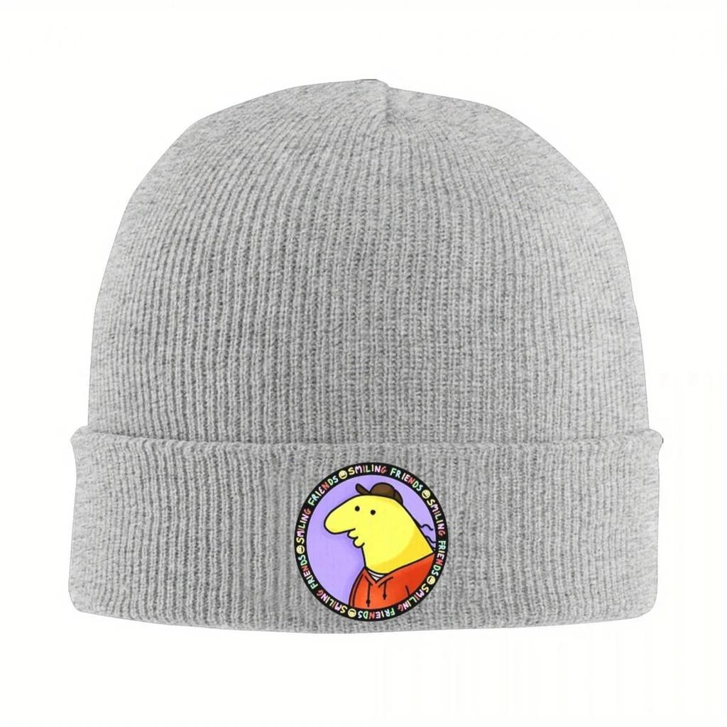 New Charlie Smiling Friends Knitted Hat Beanie Winter Hat Warm Fashion Caps Unisex Women
