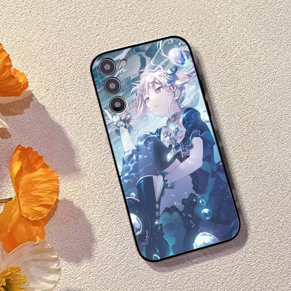 Project SEKAI Game Akiyama M-Mizuki Phone Case Silicone Soft For Samsung Galaxy A73,A72,A71,A70,A53,A52,A51