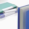 LIHIT LAB Clear Book A4 80 pockets Blue 306 x 240 x 52 mm G3204-8