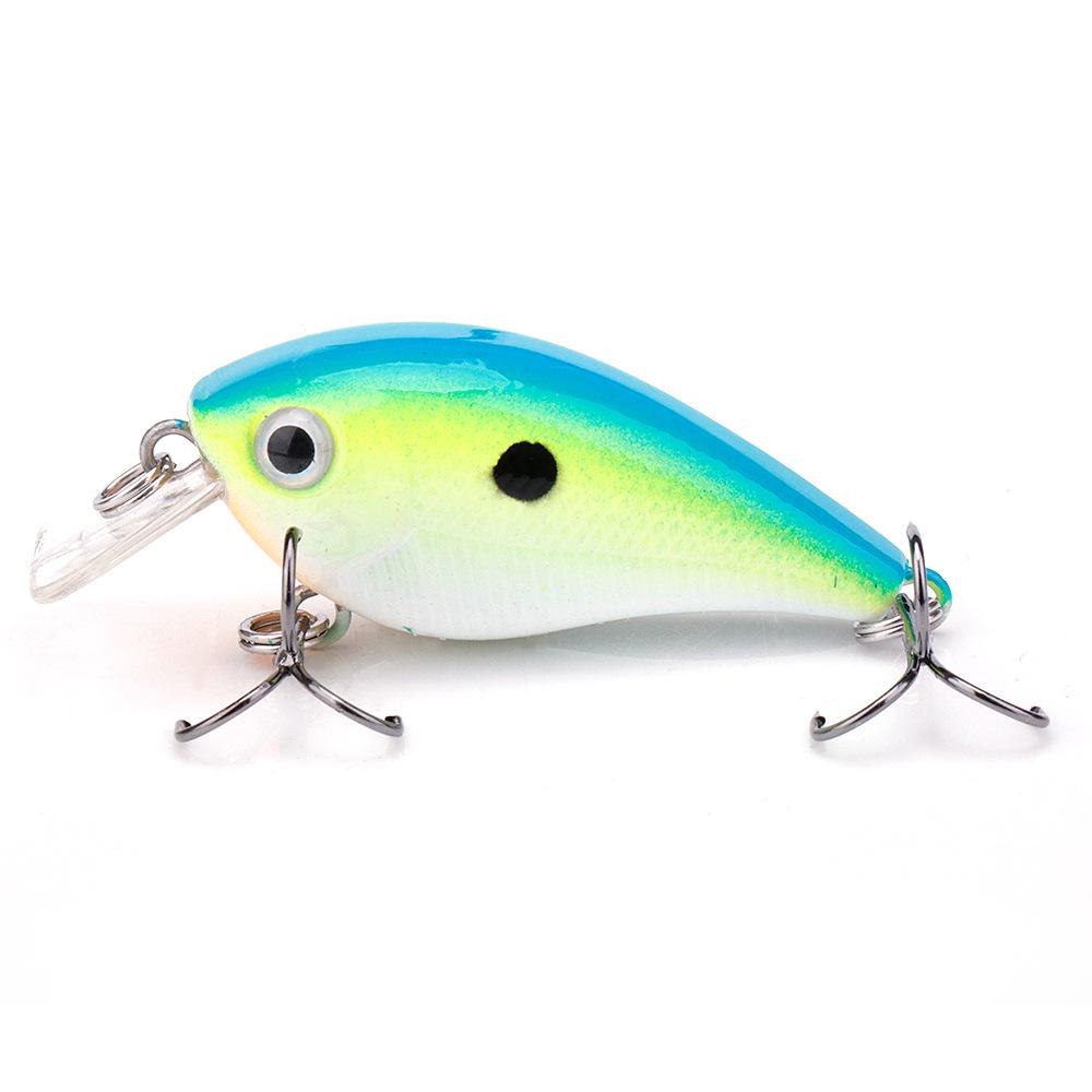 VTAVTA 5cm/6g Small Fat Fish Simulation Lure - Hard Bait for Fishing 5cm/6g