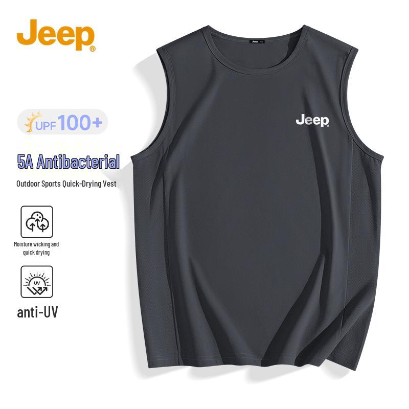 JEEP Men s Quick-Dry Sun Protection Vest L
