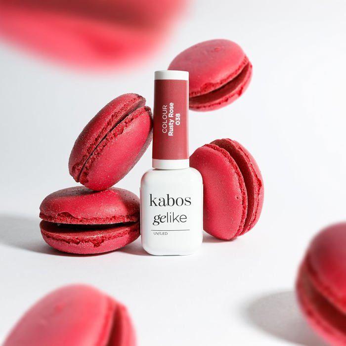 Vernis à ongle - Kabos Gelike 038 - Rose - Hybride UV LED - 8 ml