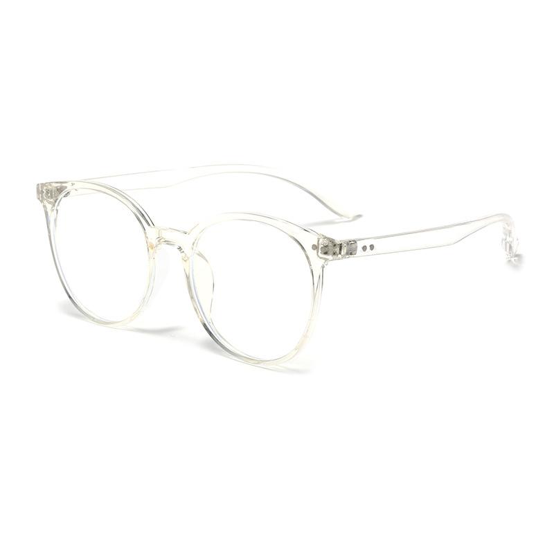 Anti-Blue Light Glasses Exquisite Round Eyewear Women Men High Quality Eyeglasses Blue Light Blocking Man Lady Computer Eyeglas