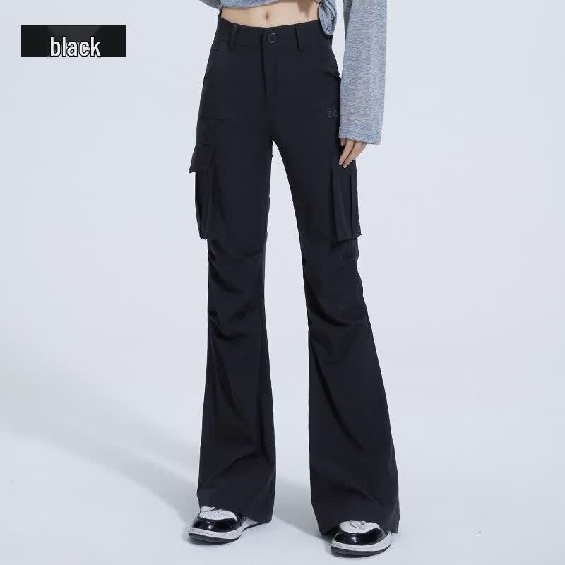 Zauo Workwear Flared Sun Protection Pants S/M/L