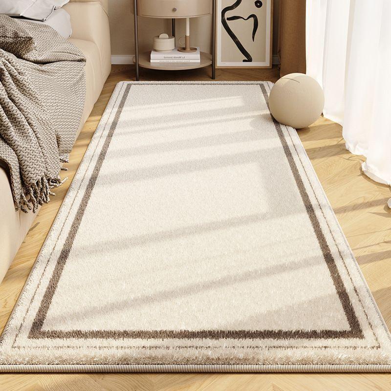 Bedroom Lines Are Simple High End Carpe Fluffy Soft Geometric Quiet Wind Carpets 2024 New Bedside Nonslip Waterproof Highend Rug