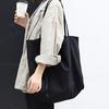 IELGY Simple Forest Style Large Capacity Literary Canvas Shoulder Bag Women