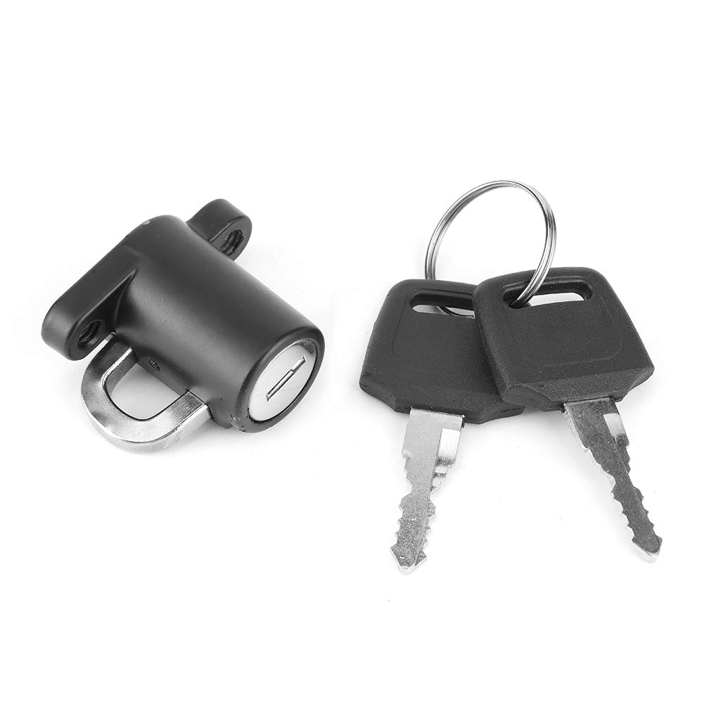 Motorcycle Helmet Lock, Motorcycle Helmet Holder, Escape/Fire Prevention, Aluminum Alloy Material, Durable, Durable, For normal