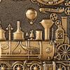Embossed Locomotive Image Writing Notebook A5 Journal Sketchbook for Writers and Travelers