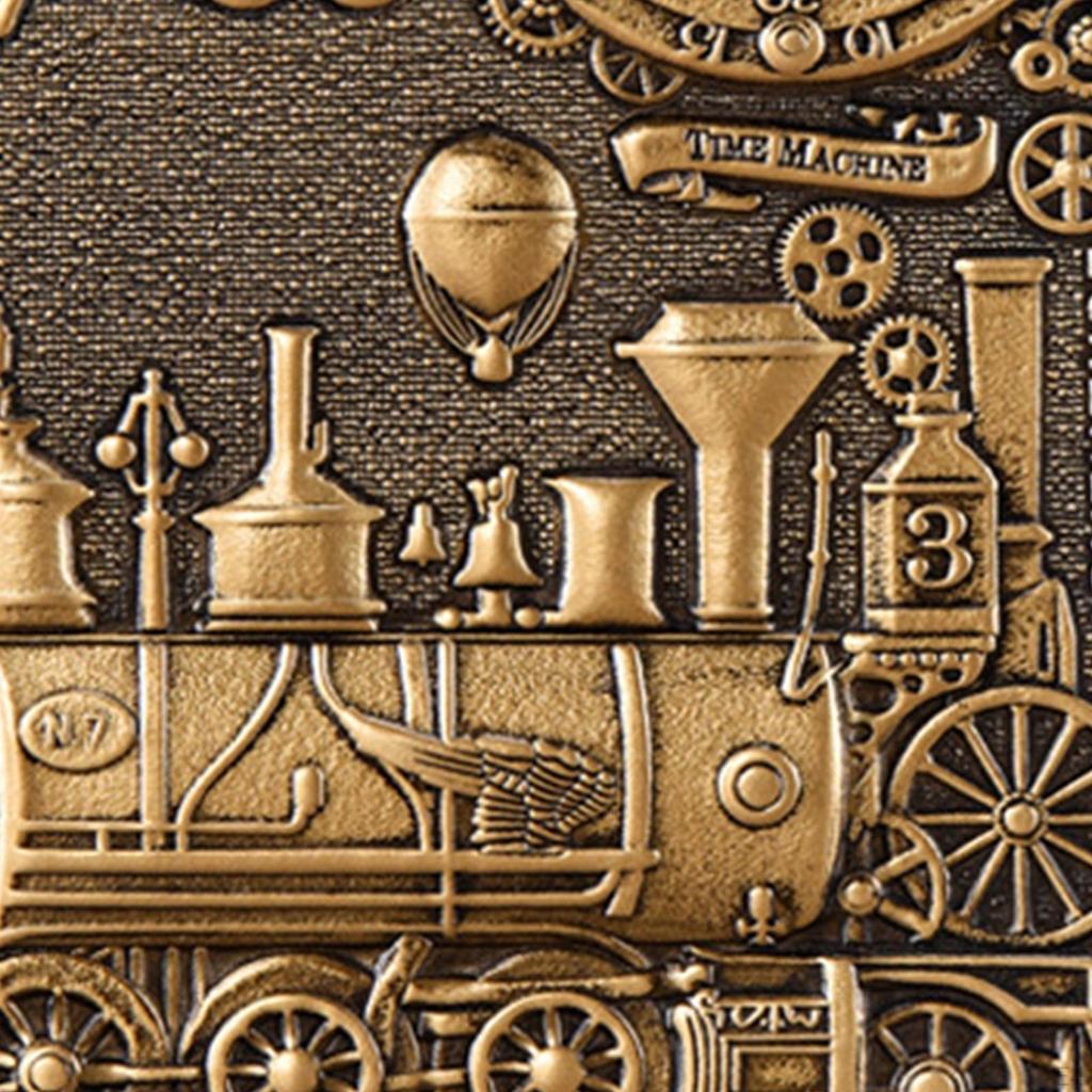 Embossed Locomotive Image Writing Notebook A5 Journal Sketchbook for Writers and Travelers