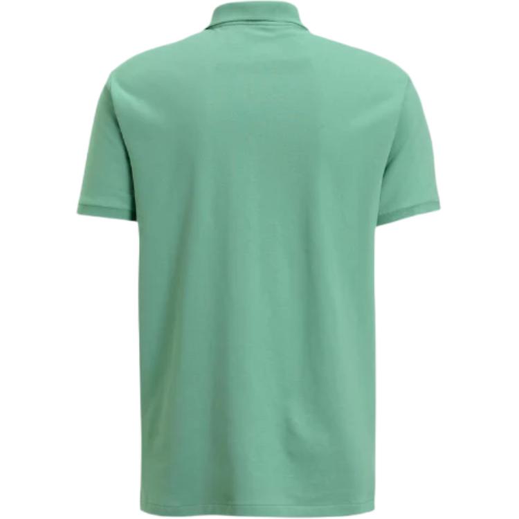 Polo Ralph Lauren Solid Logo Knitted Short Sleeve Polo Shirt Men tops Mint-Green 710941439022