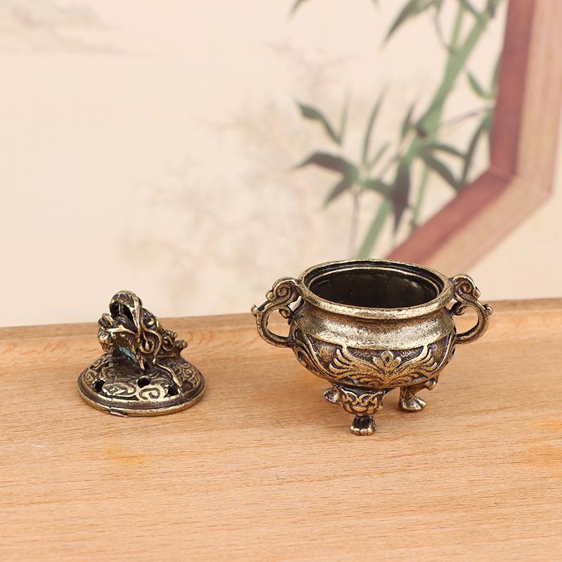 Palnik kadzideł Lotus Buddyzm Kran Uchwyt na kadzidełka Mini kadzielnica z drzewa sandałowego Rzemiosło Dekoracja domu