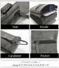 EITO Smartphone Waist Hip Bag with Carabiner (Eight) [A4-3] 2-Way Men's Pouch, Pouch, VINT-FLP (002)