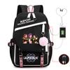 Animation Peripheral Printing Korean Version Style Children'S Backpack College Style Junior High School Student Leisure Schoolbag