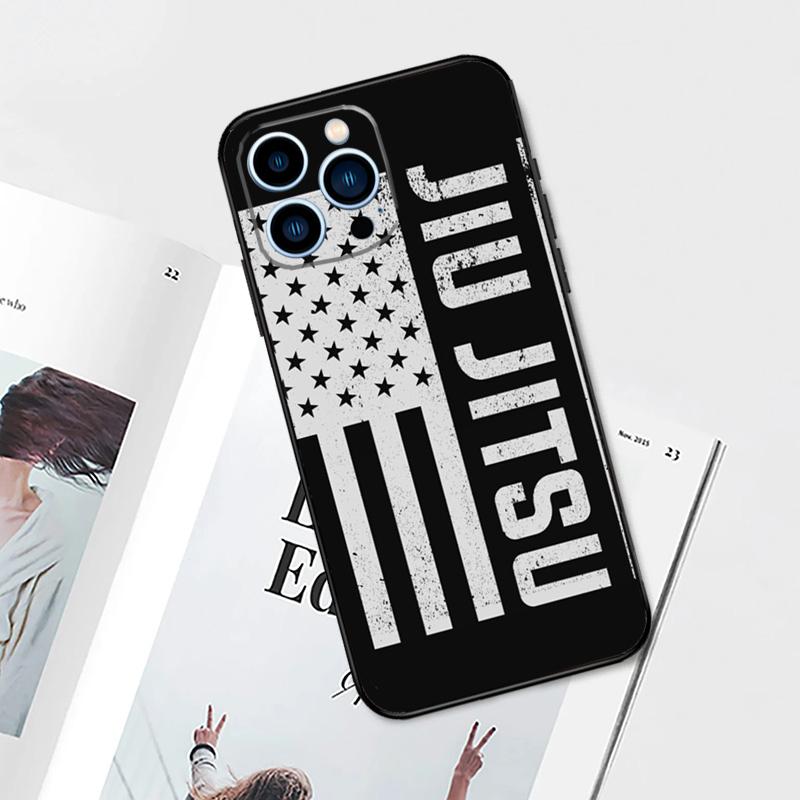 Judo BJJ Jiu Jitsu Case For iPhone 17 Pro Max 11 14 15 16 Pro Max 12 13 mini 16 Plus 16e 17 Air Phone Cover
