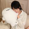Chubby Cartoon Seal Plush Toy Cozy Soft Hand Warmer Throw Pillow for Office Nap Lovely Room Decor Xmas Gift
