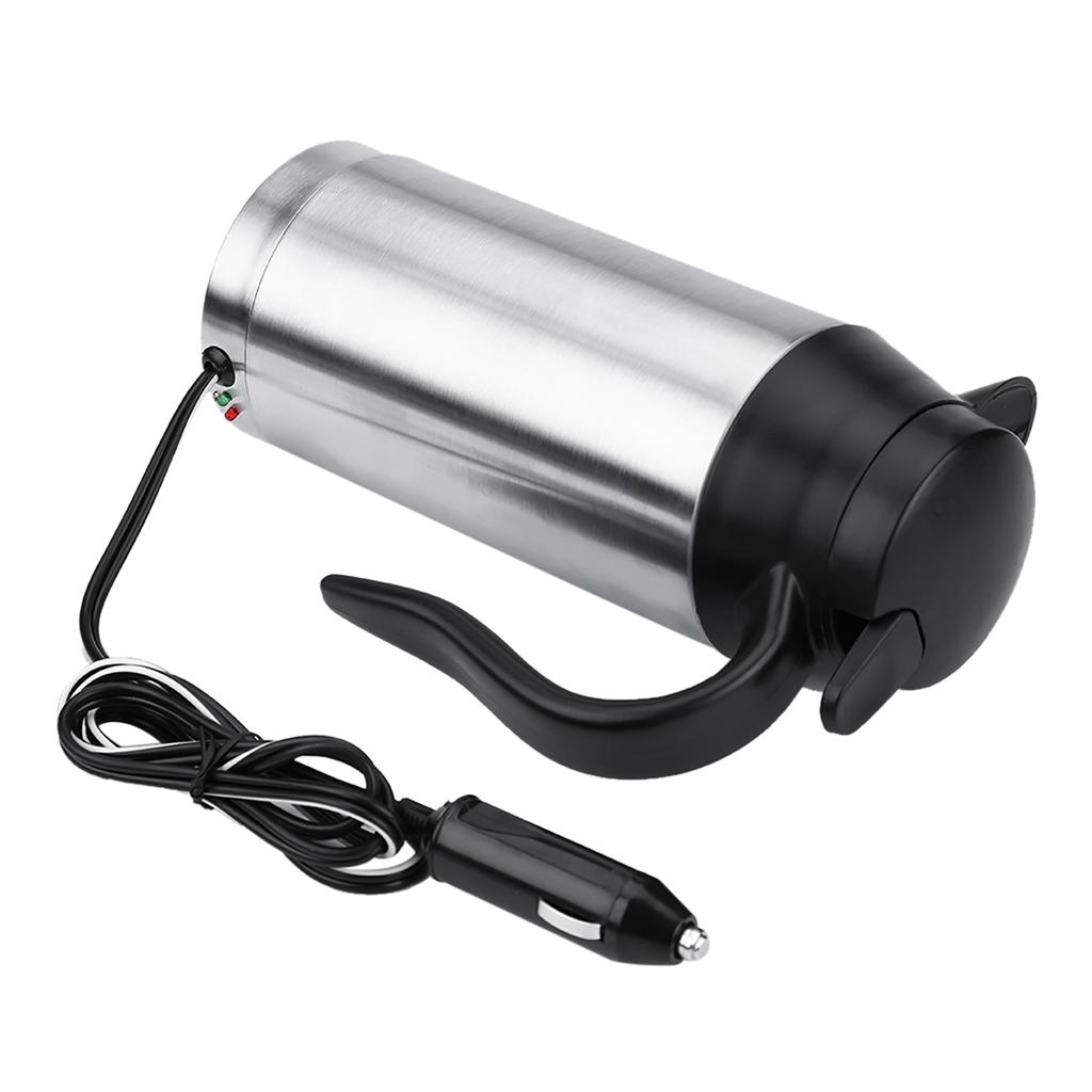 12V 750ml Car Portable Electric Travel Heating Cup Coffee Tea Boiling Mug Kettle