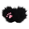 Cartoon Lange Haare Pfoten Handschuhe Silikon Weiches Polster Pelzig Fursuit Kigurumi Handschuhe Cosplay Kostüm