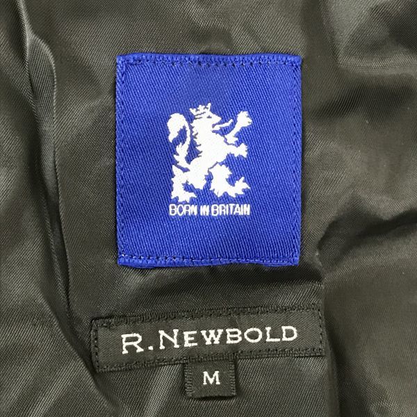 Japan R.NEWBOLD Tailored Jacket Men M Black Single Paul Smith Made in Japan(USED)