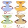 1PC Cat Traction Rope New Anti-break-free Cat Chest Strap Go Out Walking Cat Rope Adjustable Pet Traction Rope