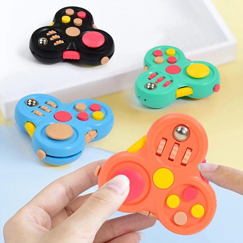 Rotating Magic Adult Antistress Fidget Toy Autism ADHD Stress Relief Fingertip Toys For Kids Fidget