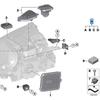 BMW X1 F48 LCI Headlight Repair Kit, Parts 63119477823 63119477824