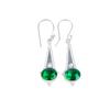 Chrome Diopside Gemstone 925 Sterling Silver Handmade Drop/Dangle Earrings 1.80" EE-50-3