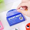 New 80Sheets/Box Self-Adhesive Memo Pads Pull-Type Sticky Note Pearlescent Transparent Paper For Office School Stationery Supply