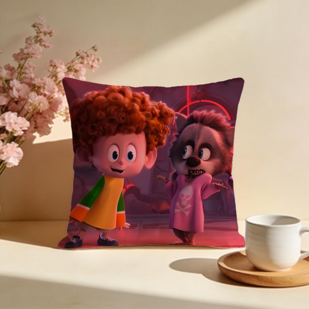 Popular HHotel Transylvaniad Cushion Cover Stylish Washable Pillow Cover Ideal for Couch Bedroom Car Decoration