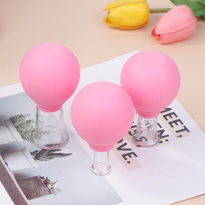 Vacuum Silicone Facial Beauty Cup, Household Cupping, Face Lifting, Ball Irrigation, Beauty