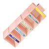 Good-Weekly Clothes Organizer With 5-Shelf Design 5 Side Pockets Hanging Closet Storage Shelves With Day Labels D