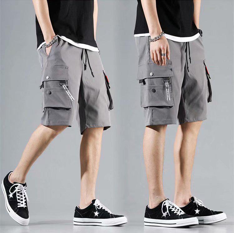 2021 Summer Men's Japanese Workwear & Korean Fashion Loose Casual Shorts