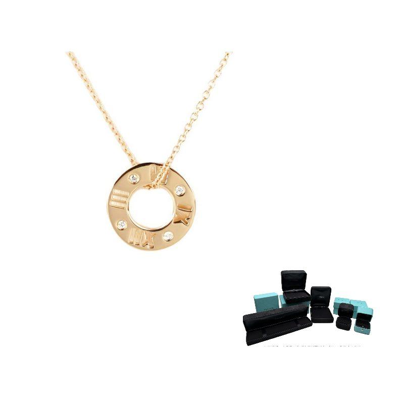 TIFFANY & CO . 2010s Diamond Atlas Necklace 30480554