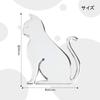 Catland Car Sticker Cat Shaped Emblem Cat Cat Cat Cool Stylish Plate Sticker Car