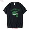 New T Shirt Swamp Water Punk Rock Cartoon Alligator Meme Vintage Casual Designer Clothes Soft Stretched Comfortable