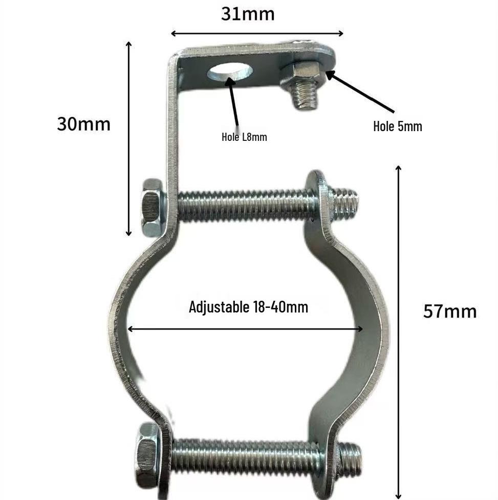 Stainless Steel Multifunctional Motorcycle External Headlight Bracket