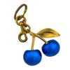 Stylish Blue Cherry Key Rings Unique Designs Hanging Ornament for Handbags and Keys Present for Fashion Lovers