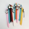 10Pcs Backpack Duckling Bright Set Retractable Neutral Pen Back-to-School Stationery Ballpoint Pens Creative Office Supplies for Students