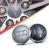 Car Wheel Center Cap Hub Covers 4PCS 60mm 61mm 68mm 69mm 135mm for Audi A1 A3 A4 A5 A6 A7 A8 Q3 Q5 Q7 S3 S4 S6 Accessories