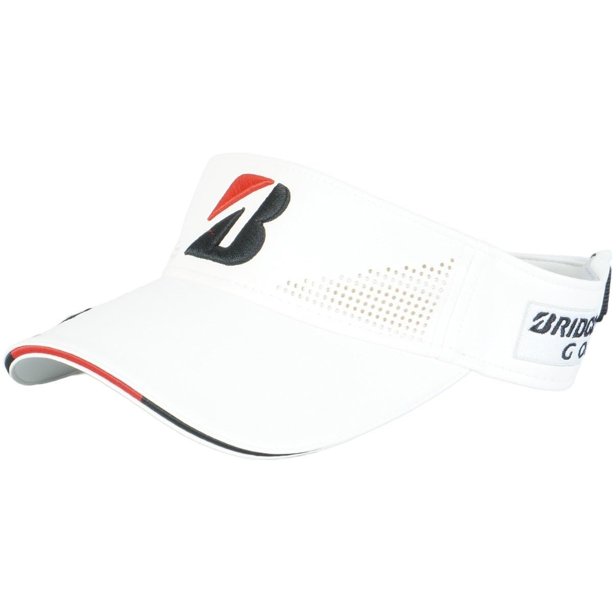 

Bridgestone Golf Limited Edition Pro Model Visor CPW25B Men s CPW25BWH White