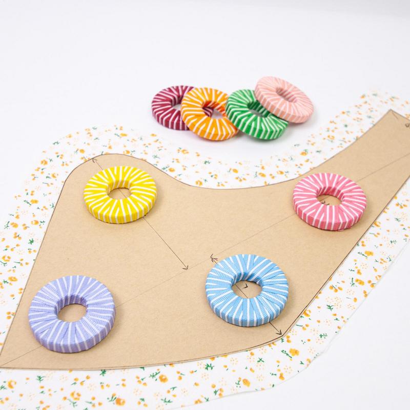 4Pcs Pattern Weights Practical Fabric Round Weights Multipurpose Sewing Weights Pattern Making Weights for Garments Making