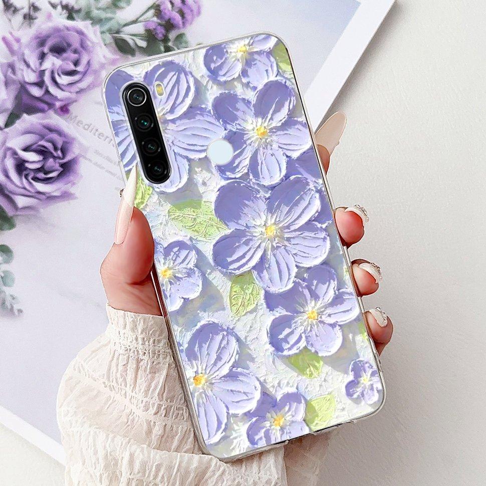 6,3" Silikonowe Etui Dla Xiaomi Redmi Note 8 Miękkie TPU Z Uroczy Wzorem Pokrowiec Etui Dla Redmi Note 8 Note8 Ochronna Obudowa Zderzak