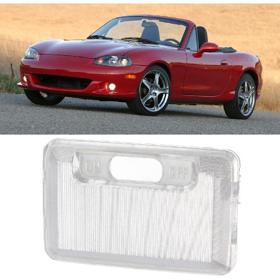 EVGATSAUTO Light Lens Cover, MR951527 Dome Lens Cover Interior Clear Overhead Roof Map Light Cover Replacement for MIATA