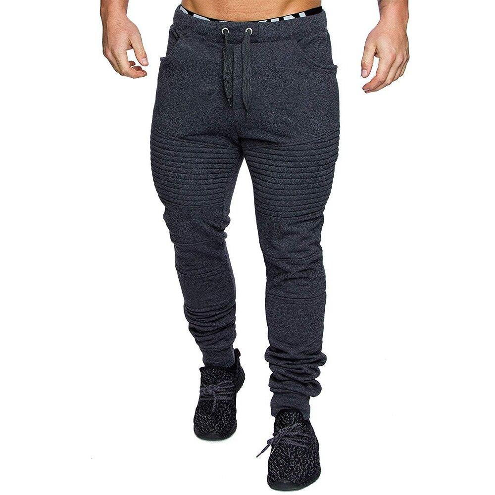 Men's Casual Camouflage Sweatpants Jogger Basic Ruched Pant Pockets Elastic Waist Drawstring Gym Workout Outdoor Sports Trousers
