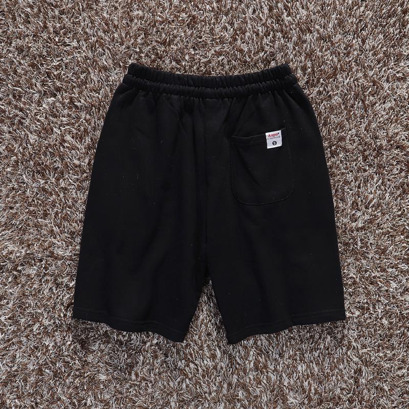 Ape Head Men's & Women's Trendy 2-Piece Set: Loose Fit Five-Point Shorts & Short-Sleeve T-Shirt