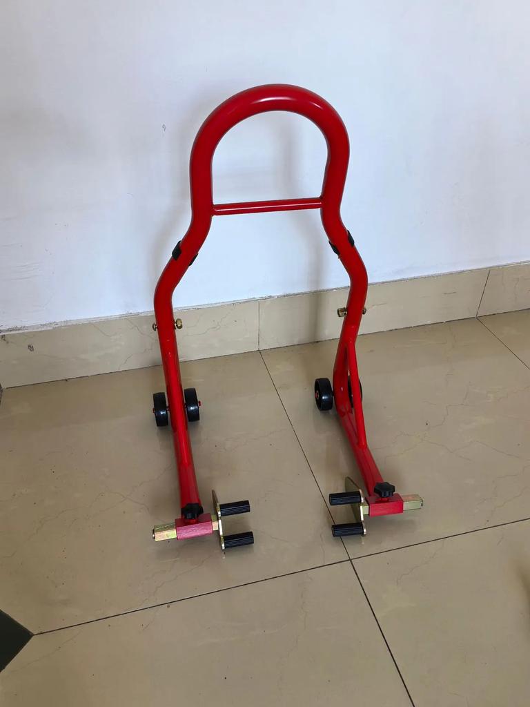 Motorcycle Rear Wheel Support Stand Wheel Stand Black Auto Wheel Support Frame Tire Repairing Tool For Harley Suzuki Universal