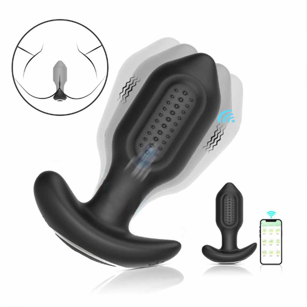 Hombres Mujeres Vibrador Rotatorio Plug Anal Oscilante Masajeador de Prstata Gay Estimulador con LED Juguete Sexual para Adultos Vibrador Anal Compra barata en Joom Hombres Mujeres Vibrador Rotatorio Plug Anal Oscilante Masajeador de Prstata Gay Estimulador con LED Juguete Sexual para Adultos Vibrador Anal Compra barata en Joom