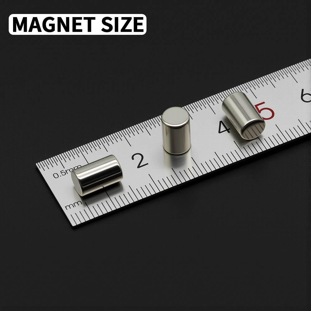 6x10mm Starker Neodym-Magnet N35 NdFeB Permanentmagnet Runder Superstarker Kühlschrankmagnet DIY